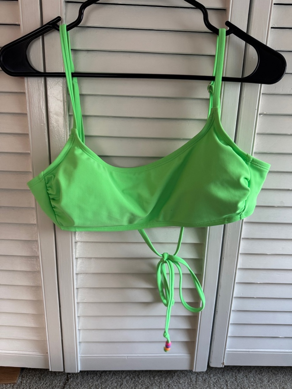 wild fable Neon Green Bikini Top